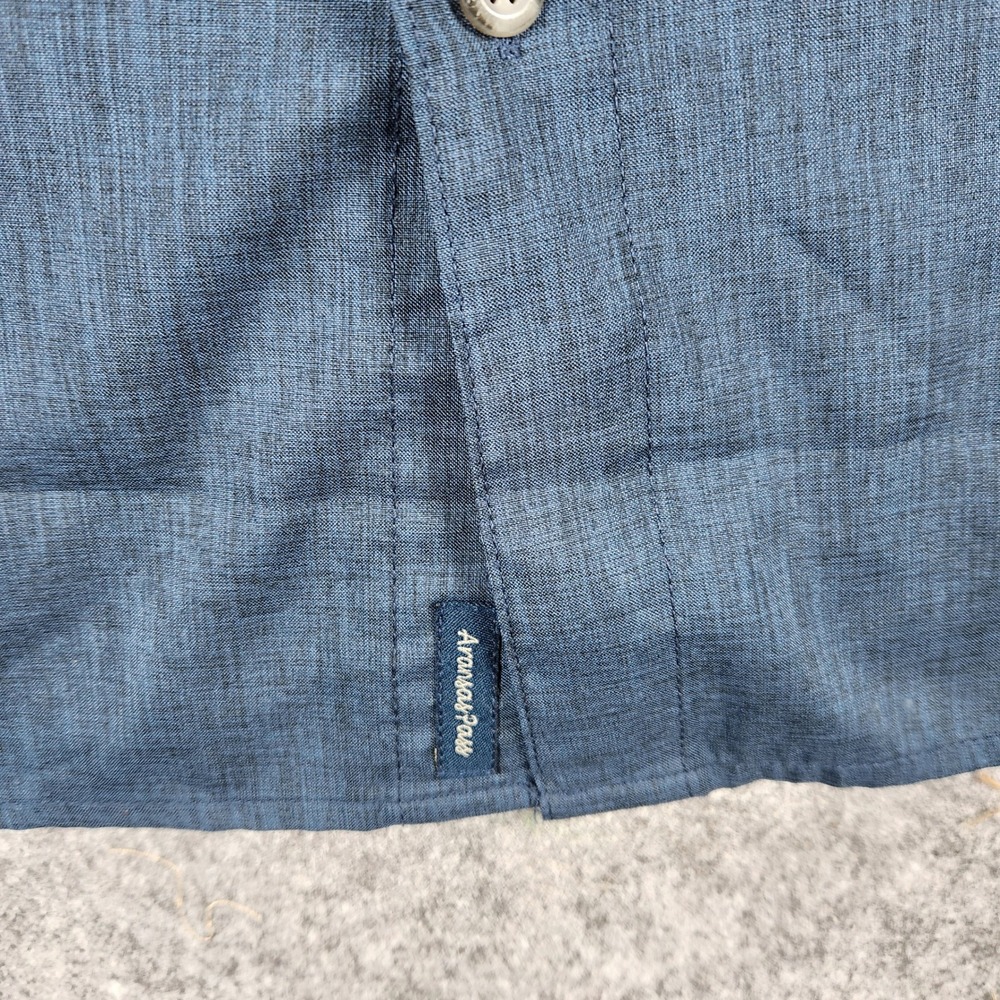 Magellan Gear Fishing Shirt Men L Blue Long Sleeve Ventilated Hiking Outdoor - Picture 6 of 16